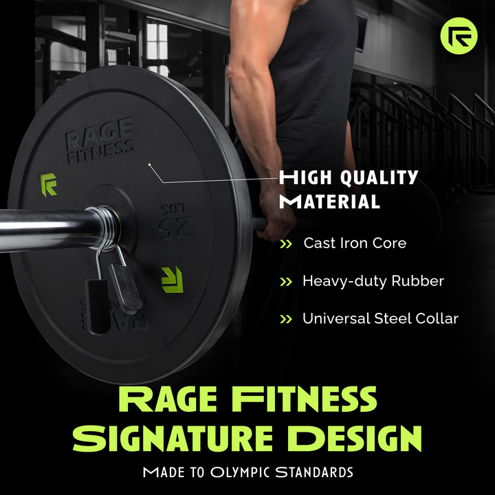 Rage Fitness Bumper Plates