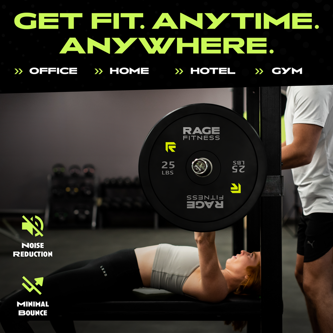 Rage Fitness Bumper Plates Shop Now