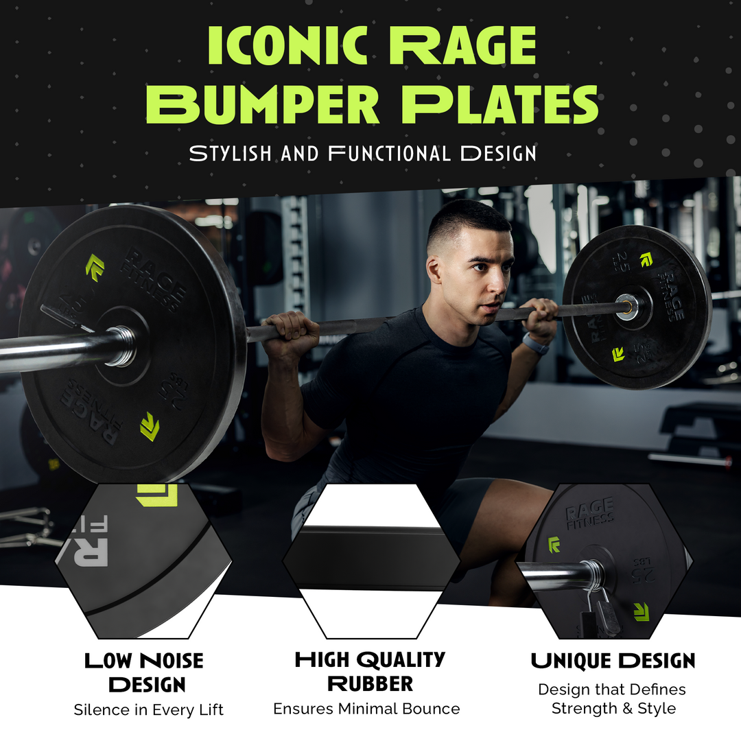 Rage Fitness Bumper Plates