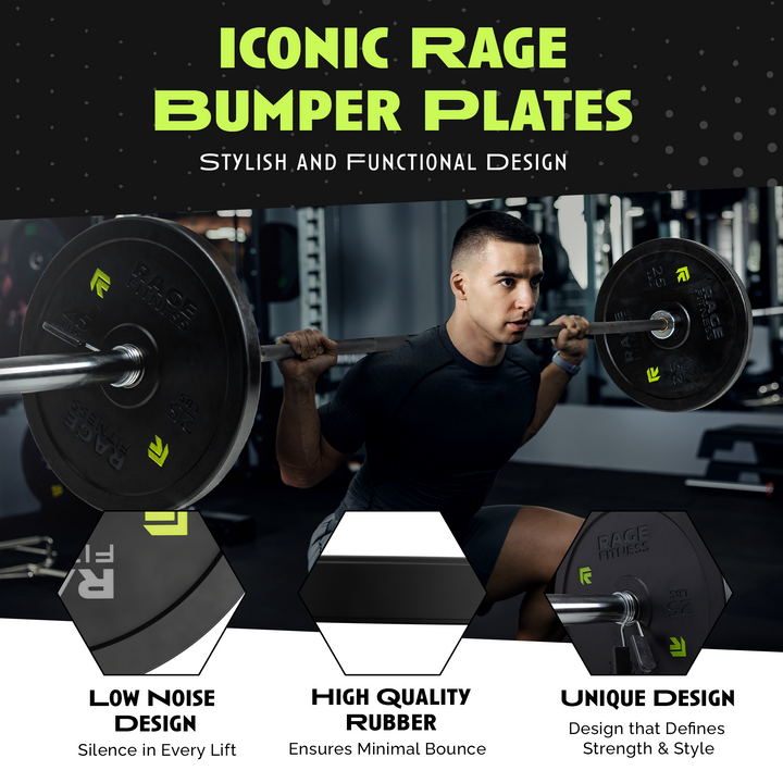 Rage Fitness Bumper Plates